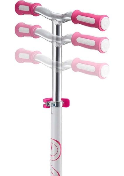 Evo 3 Tekerlekli Colour Burst Işıklı Beyaz Scooter modelleri