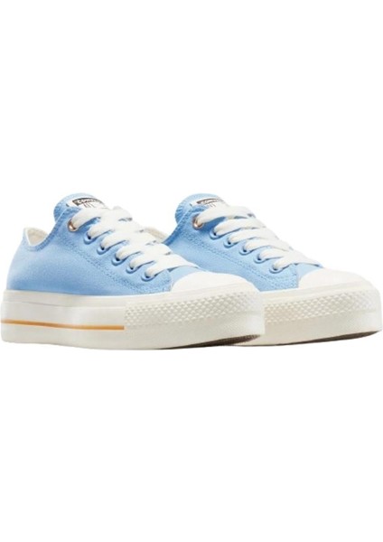 Chuck Taylor All Star Lıft Platform Color Pop Low Top A12965C Mavi Günlük Sneaker Ayakkabı modelleri