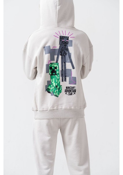 Erkek Mınecraft Baskılı Eşofman Takımı fırsatları