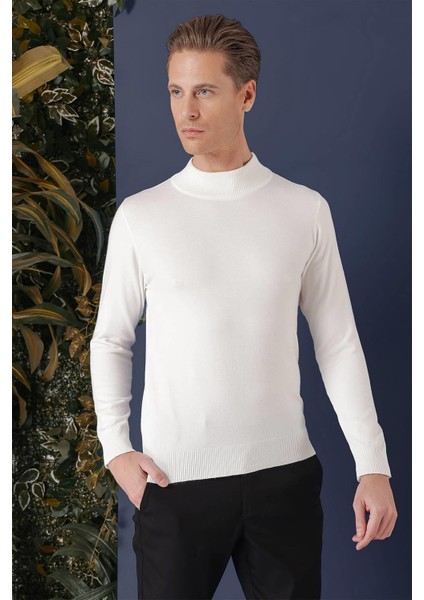 Tr 863 Slim Fit Ekru Klasik Triko fiyatları