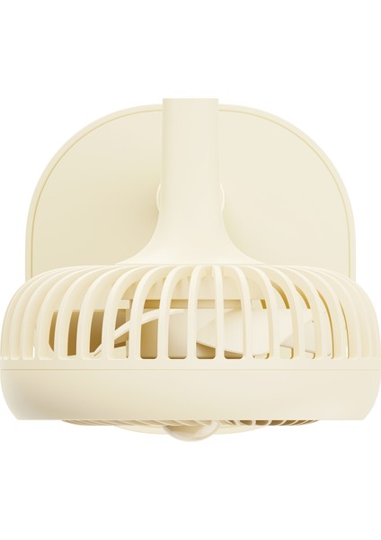 AFN22 Krem 500MAH 3 Hız Kademeli Masaüstü USB Fan