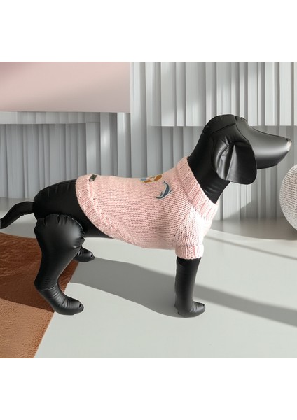 Köpek Için Deniz Kızı Açık Pembe Kazak modelleri