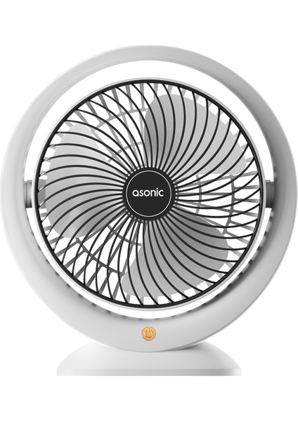 AFN25 Beyaz/siyah Type-C Masaüstü USB Fan