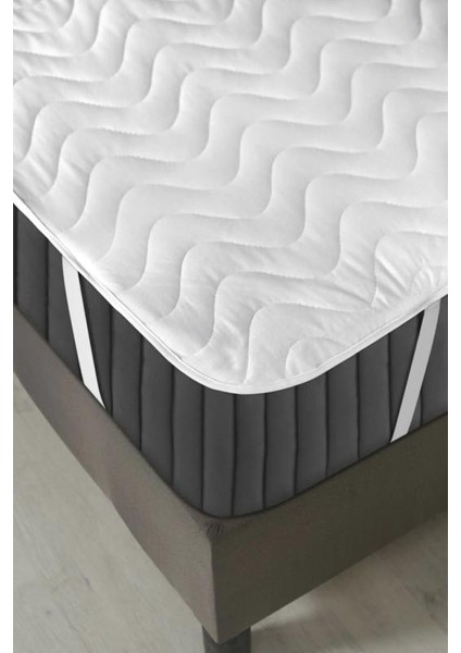 Kapitoneli Sıvı Geçirmez Alez 220X200 cm Çift Kişilik Köşe Lastikli fırsatları