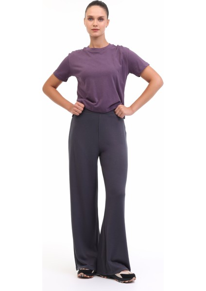 Wl 22ALY24FP42211 Yog 5pr Gri Kadın Eşofman Altı modelleri