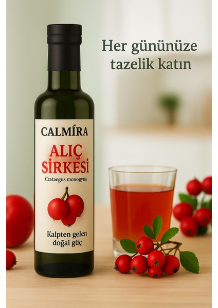 Alıç Sirkesi 500 ml Doğal Fermantasyon ( Natural Fermentation Hawthorn Vinegar) fırsatları