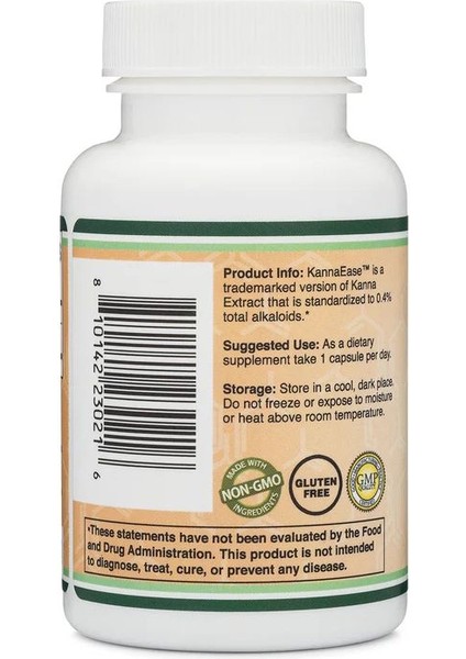 Kanna Extract 50 Mg 120 Kapsül fiyatları