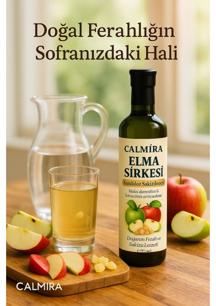 Sandaloz Sakızlı Elma Sirkesi Doğal Fermantasyon Sandalwood Apple Vinegar 500 ml fırsatları