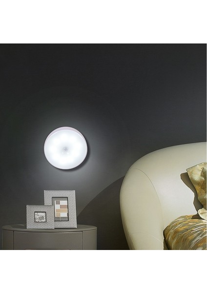 Hareket Sensörlü USB Şarjlı LED Işık Lamba-Oda, Mutfak, Salon ve Merdiven Işıklandırma 1 Adet fırsatları