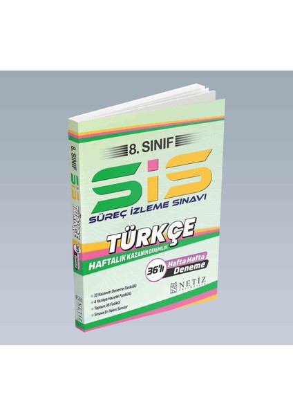 Netiz 8.sınıf Türkçe Sis Süreç Izleme Sınavları ( Haftalık Kazanım Denemeleri )