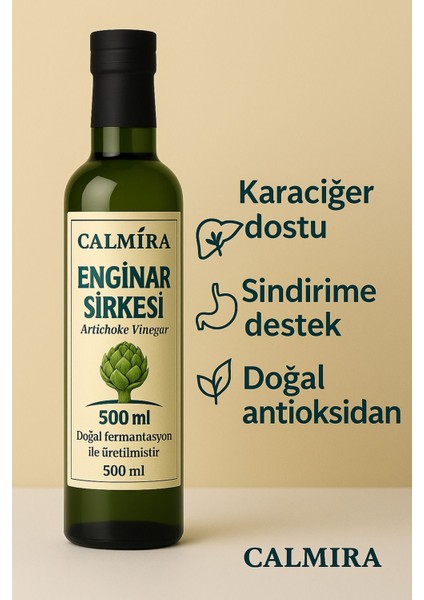 Enginar Sirkesi 500ML Doğal Fermantasyon (Natural Fermentation Artichoke Vinegar) fırsatları