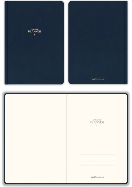 A5 Keten Süresiz Planlayıcı Ajanda Lacivert fiyatları