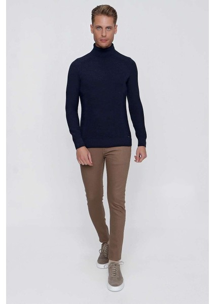 Tr 847 Slim Fit Lacivert Klasik Triko fiyatları