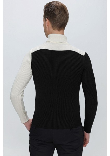 Tr 842 Slim Fit Siyah Klasik Triko indirimleri