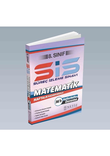 Netiz 8.sınıf Matematik Sis Süreç Izleme Sınavları ( Haftalık Kazanım Denemeleri )