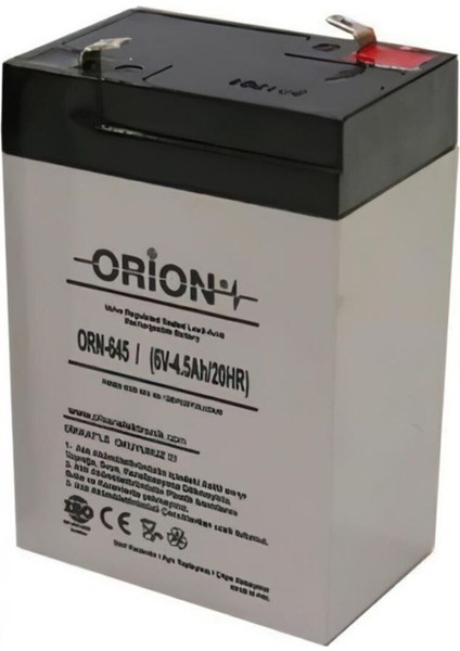 4.5Ah 6V Bakımsız Kuru Akü - Yüksek Güvenilirlik ve Uzun Ömürlü AGM Teknolojisi ile Güçlü Performans fırsatları