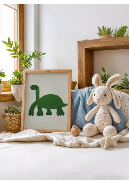 Evergreen Buddy - Doğal Ahşap Çerçeveli Tablo - Eğlenceli Çocuk Posteri fiyatları