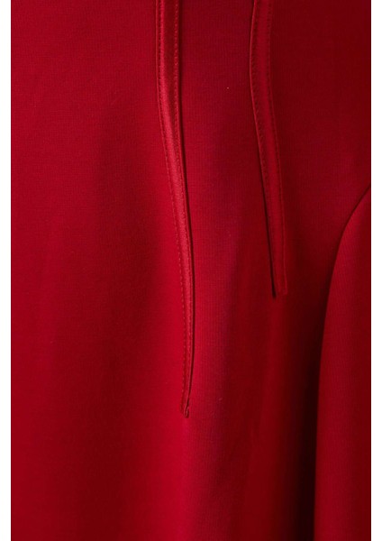 Şıklık ve Rahatlık: Mimosa Off-Shoulder Midi Dress - A-Line Silüet, Umi Kumaş fırsatları