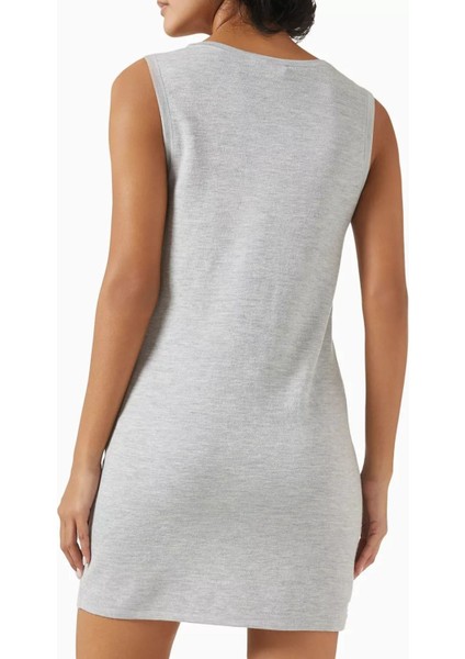 Merino Yün ve Ipek Karışımlı Sade Siluetli Zarif, Kadın Elbise modelleri