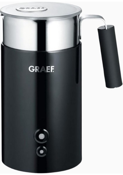 Elektrikli Süt Köpürtücü MS702, Paslanmaz Çelik Sürahi, 200–400 Ml, Siyah