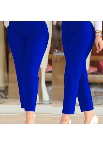 Kadın Çima Detay Ithal Krep Pantolon