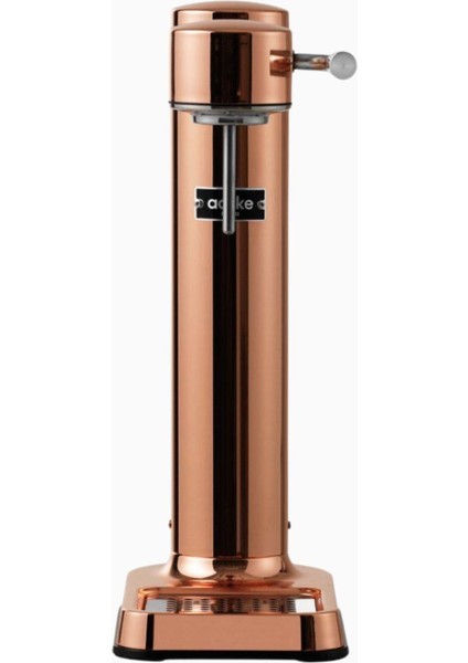 Polished Steel Carbonator, Minimalist ve Güvenli Kabartma Suyu Makinesi