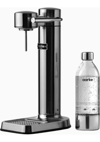 Polished Steel Carbonator, Minimalist ve Güvenli Kabartma Suyu Makinesi fırsatları
