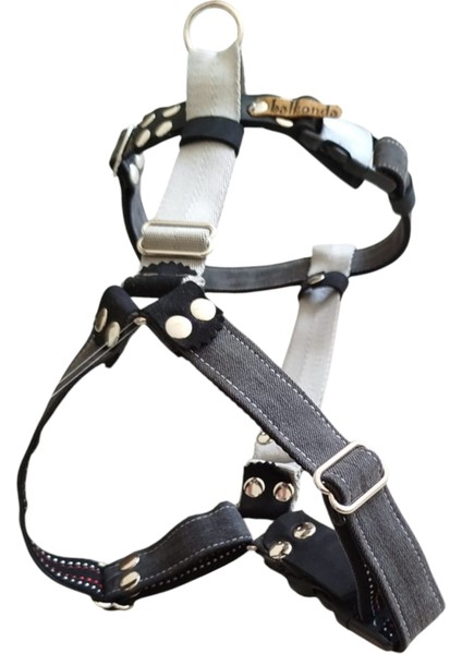 Köpek göğüs tasması orta ve büyük ırk kot göğüs ölçüsü:45-85cm boyun ölçüsü:35-55cm ayarlamalı dog harness GT3-4