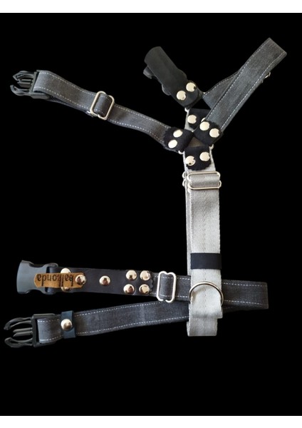 Köpek göğüs tasması orta ve büyük ırk kot göğüs ölçüsü:45-85cm boyun ölçüsü:35-55cm ayarlamalı dog harness GT3-4