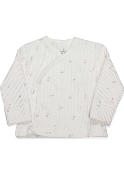 Bistyle Bloom White 3'lü Zıbın Takım 13112 Ekru Gül Kurusu fiyatları