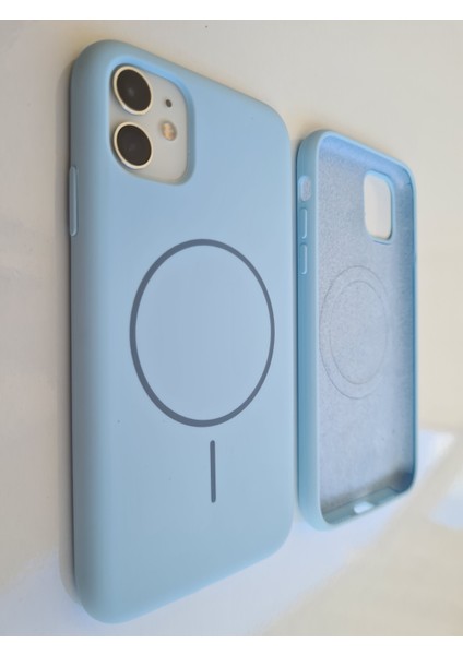 iPhone 11 Magsafe ile Uyumlu Yumuşak Soft Mükemmel Manyetik Esnek Lansman Silikon Kılıf fiyatları