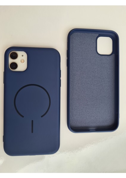 iPhone 11 Magsafe ile Uyumlu Yumuşak Soft Mükemmel Manyetik Esnek Lansman Silikon Kılıf modelleri