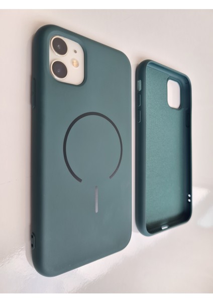 iPhone 11 Magsafe ile Uyumlu Yumuşak Soft Mükemmel Manyetik Esnek Lansman Silikon Kılıf fiyatları