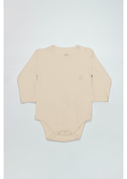 Bistyle Natural Basic Style Uzun Kol Body 17104 Bej