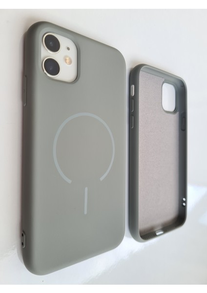 iPhone 11 Magsafe ile Uyumlu Yumuşak Soft Mükemmel Manyetik Esnek Lansman Silikon Kılıf fiyatları