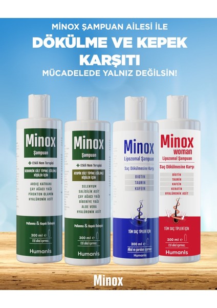 Minox Lipozomal Şampuan 300ML modelleri