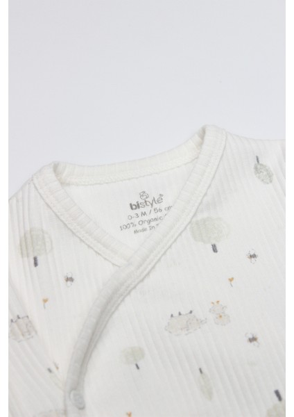 Bistyle Always Dream 3'lü Zıbın Takım 13110 Ekru Bej modelleri