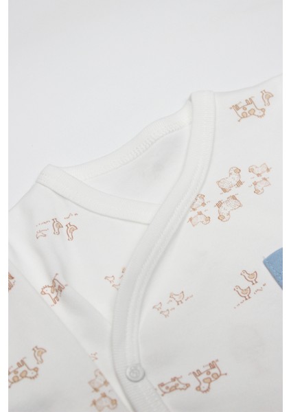 Bistyle Curly Lamb 3'lü Zıbın Takımı 13107 Bej Ekru fiyatları