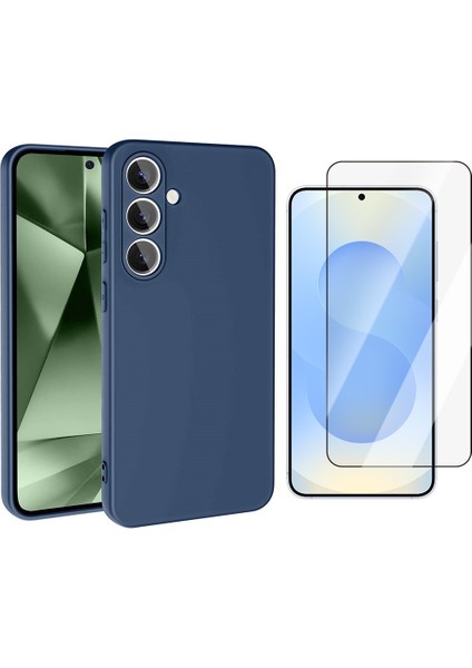 Samsung Galaxy A36 Uyumlu Kılıf Vendas Mara Lansman Kapak + Temperli Cam Ekran Koruyucu