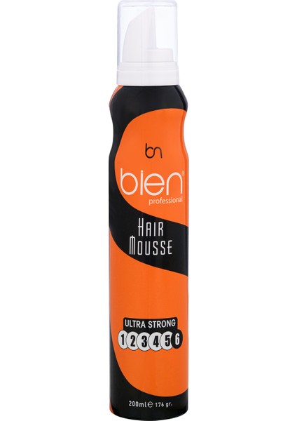 Ekstra Güçlü Saç Köpüğü No:6 Sabit Tutuş 200 ml