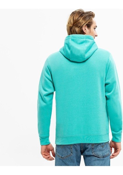 Sportswear Club Fleece Erkek Yeşil Kapüşonlu Polarlı Sweatshirt BV2654-392 modelleri