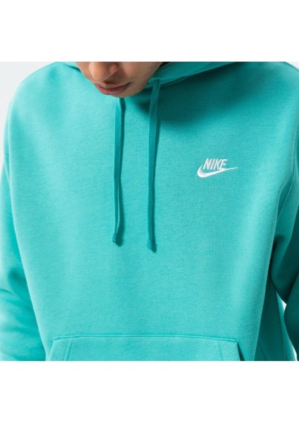 Sportswear Club Fleece Erkek Yeşil Kapüşonlu Polarlı Sweatshirt BV2654-392 indirimleri