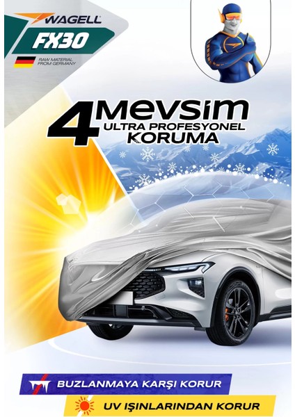 Togg X10 FX30 4 Mevsim Korumalı Araba Brandası - Oto Çadır Örtü fiyatları