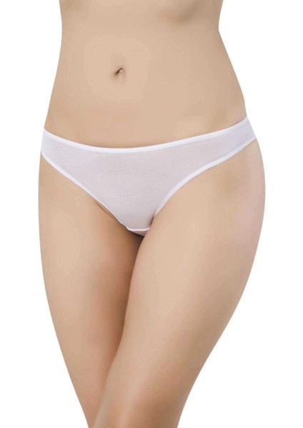 8 Adet Eko Set Likralı Kadın Slip Külot Pudra Beyaz fiyatları