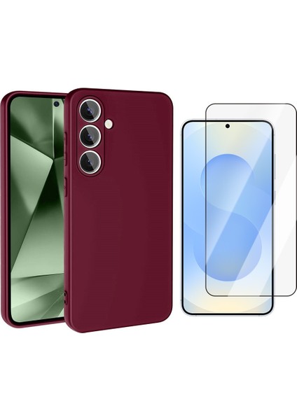 Samsung Galaxy A36 Uyumlu Kılıf Vendas Mara Lansman Kapak + Temperli Cam Ekran Koruyucu