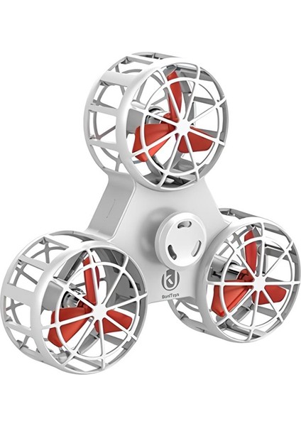 Şarj Edilebilir Uçan Stres Çarkı Fidget Spinner Gyroscop Mini Drone Outdoor Eğlencesi Spinner Beyaz modelleri