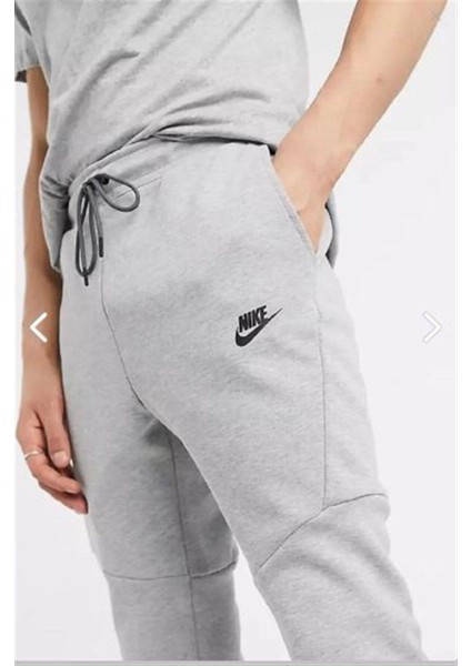 Tech Fleece Joggers In Grey Erkek Eşofman Altı Dar Kesim Gri 805162-063 fiyatları