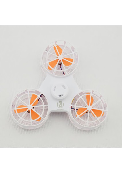 Şarj Edilebilir Uçan Stres Çarkı Fidget Spinner Gyroscop Mini Drone Outdoor Eğlencesi Spinner Beyaz indirimleri