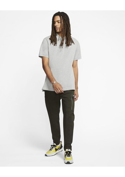 Standart Fit Pamuklu Polo Tişört Gri indirimleri