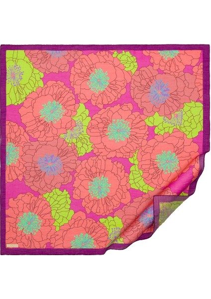 Ipekevi Ortanca Sepeti Tensel Soft Eşarp 02255-ŞEFTALI Fuşya